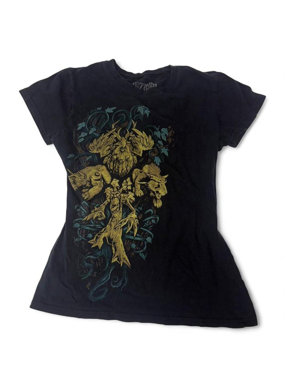 Blizzard Entertainment World of Warcraft Black Baby Tee